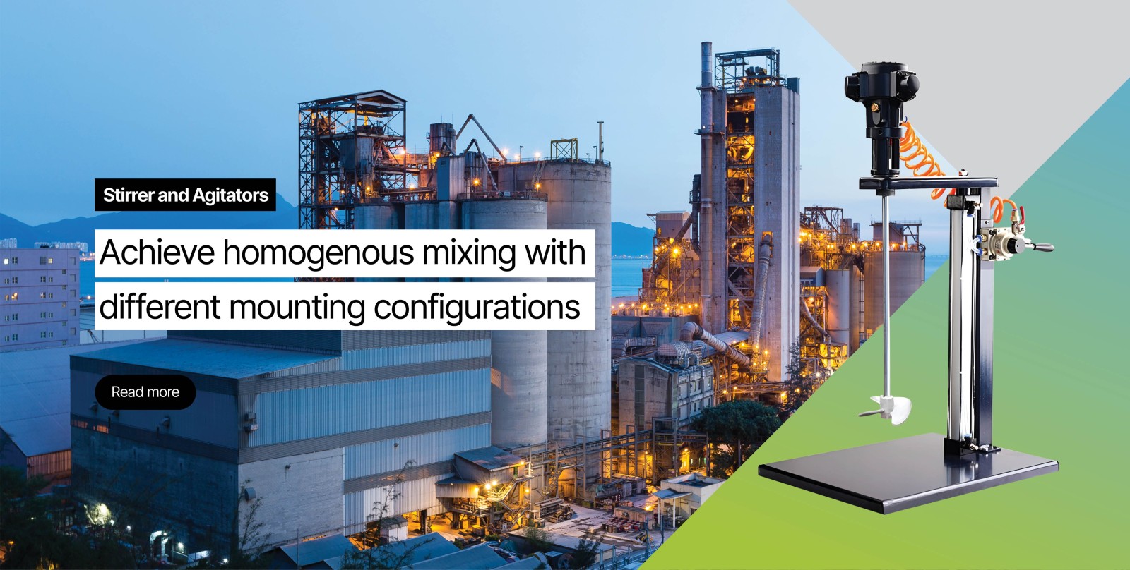 Manufacturer of Air Motors, Vibrators, Stirrers, & Barrel Pumps