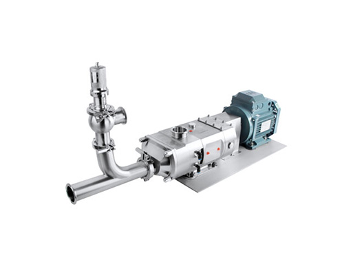 Twin Screw Pump with Double Inlet