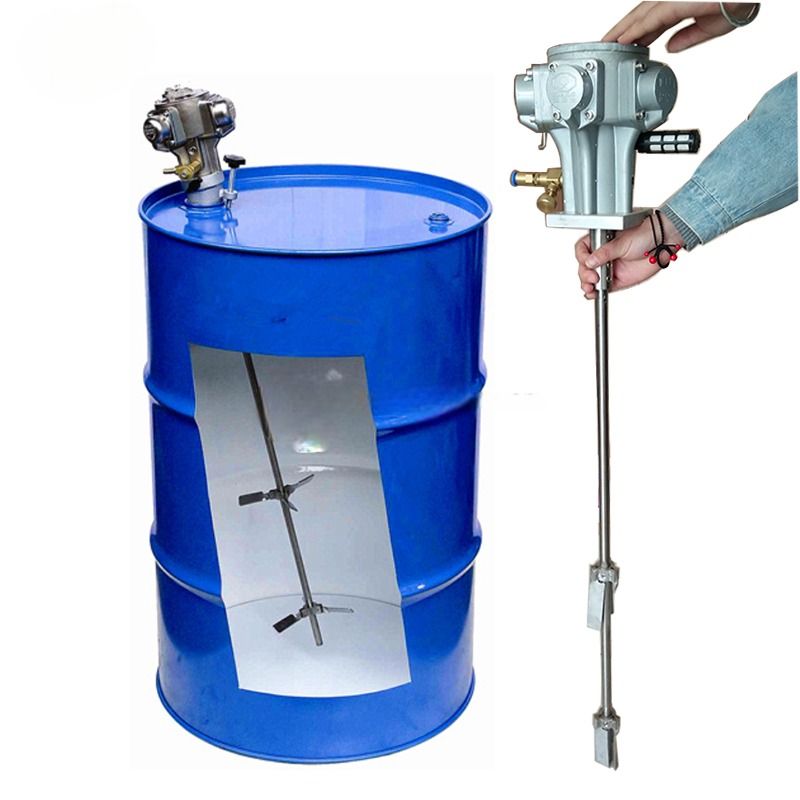 SAN AIR Pneumatic Stirrer Closed Drum Stand - CDSAGD
