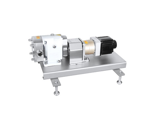 Lobe Pump with Servo Motor