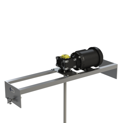 SAN AIR Electric Geared Drive Stirrer with IBC Plate Mount