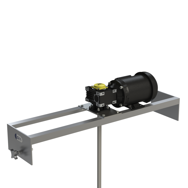 SAN AIR Electric Geared Drive Stirrer with Drum Plate Mount
